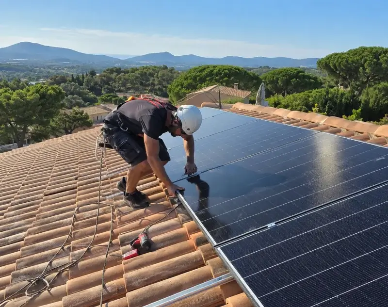 Installateur panneaux solaires Godewaersvelde — pose photovoltaïque sur toiture
